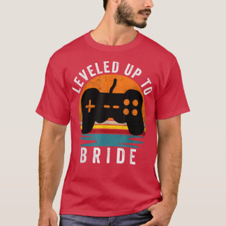 Levelled Up to Bride, Funny Gaming Gamer Mens T-Sh T-Shirt
