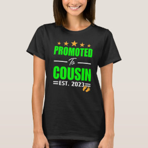 Levelled Up To Cousin 2023 Promoted To Big Cousin T-Shirt