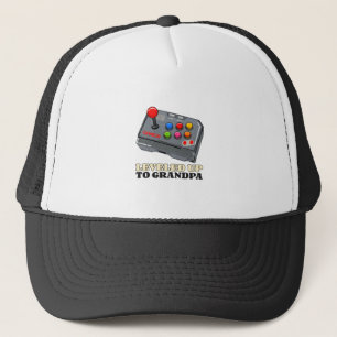  Levelled Up To Grandpa Trucker Hat