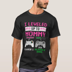 Levelled Up To Mummy 2026 Funny Video Game Soon To T-Shirt