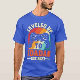 Levelled Upo Father 2023 Gift Promotedo Father boy T-Shirt