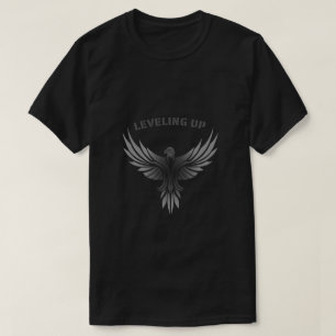 Levelling Up Silver Phoenix Art T-Shirt