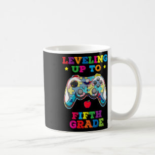 Levelling Up To 5th Grade Autism Gamer Ck To Schoo Coffee Mug
