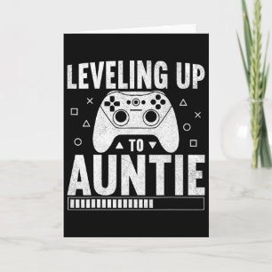 Levelling Up To Auntie Video Game By Card