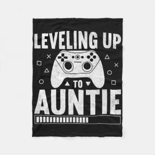 Levelling Up To Auntie Video Game By Fleece Blanket