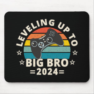 Levelling Up To Big Bro 2024 Mouse Mat
