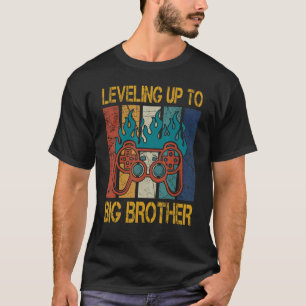Levelling up to Big Brother 2022 funny gamer boys T-Shirt