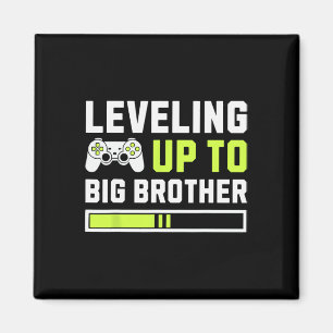 Levelling Up To Big Brother - Funny Gamer For Men Magnet
