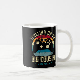 Levelling Up to Big Cousin 2026 Promoted to Big Coffee Mug