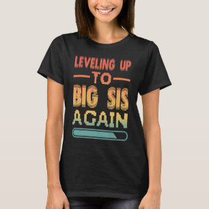 Levelling Up To Big Sister Again Promoted To Big S T-Shirt