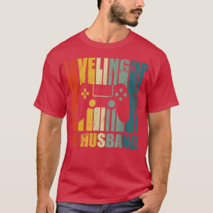 Levelling Up To Husband Groom Bride Wedding T-Shirt