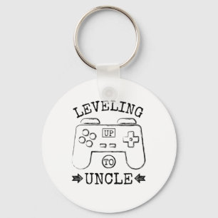 Levelling up to uncle first father's day key ring
