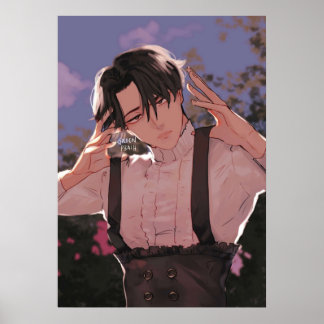 Levi Ackerman By Golden Peach Poster
