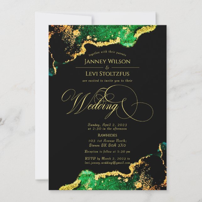 Levi and Janney Invitation (Front)