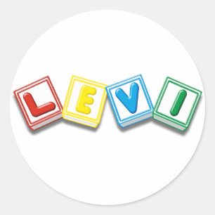Levi Classic Round Sticker