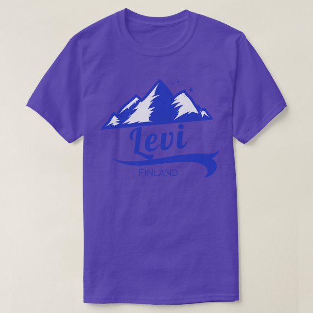 Levi ski Finland 1 T-Shirt (Design Front)