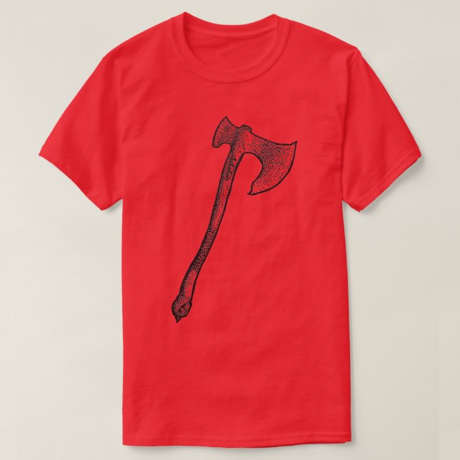 Leviathan Axe 5 T-Shirt (Design Front)