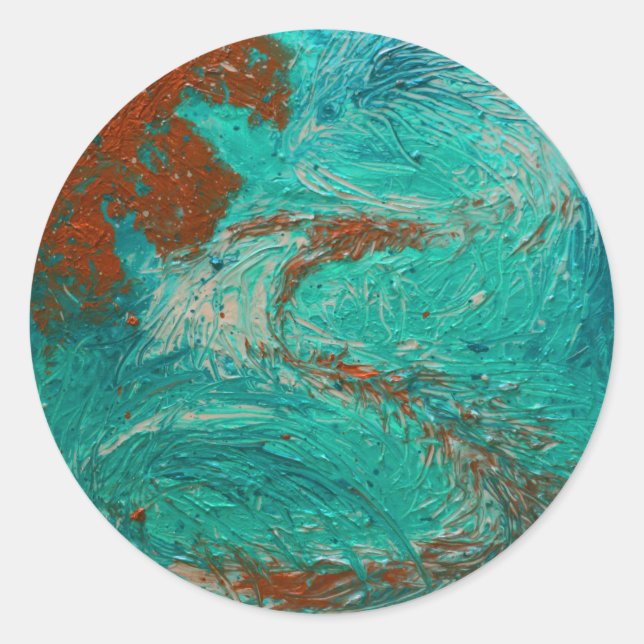 Leviathan Classic Round Sticker (Front)