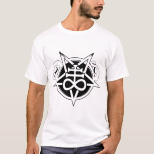 Leviathan Cross Pentagram & Tentacles Left Hand T-Shirt