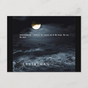 LEVIATHAN POSTCARD