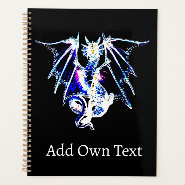 Leviathan Sea Beast Mythical Art Ocean Monster  Planner (Front)