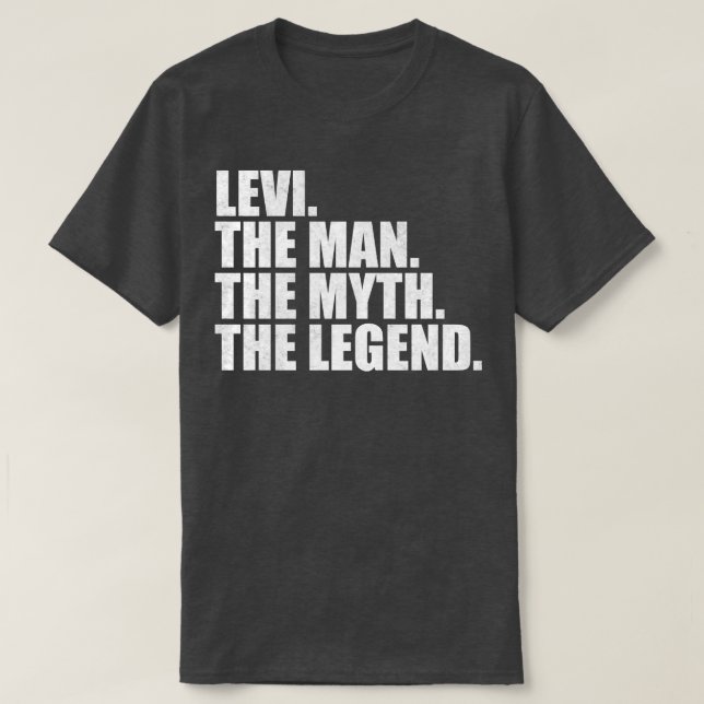 LeviLevi Name Levi given name T-Shirt (Design Front)