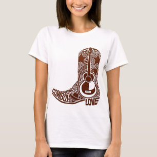 Levis Cowboy Boots Howdy Lone Star Texas T-Shirt