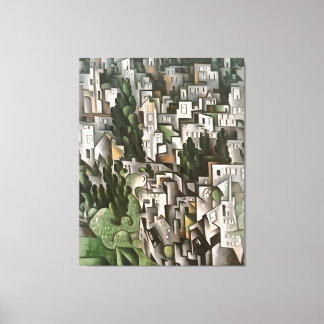 Levissihan Kayakoy Fethiye Landscape Art Canvas Print