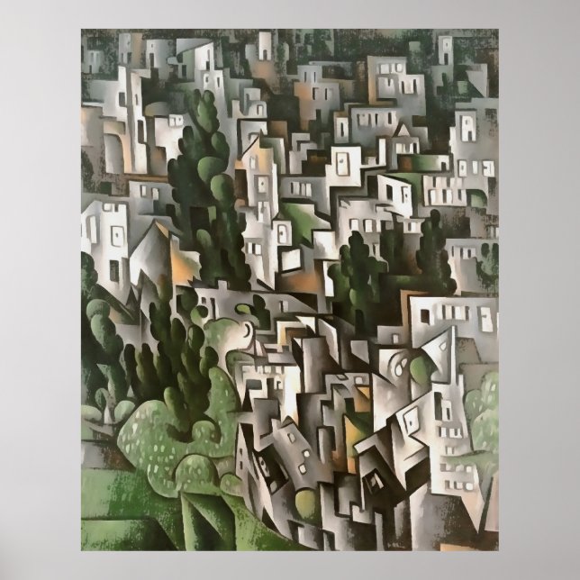 Levissihan Kayakoy Fethiye Landscape Art Poster (Front)