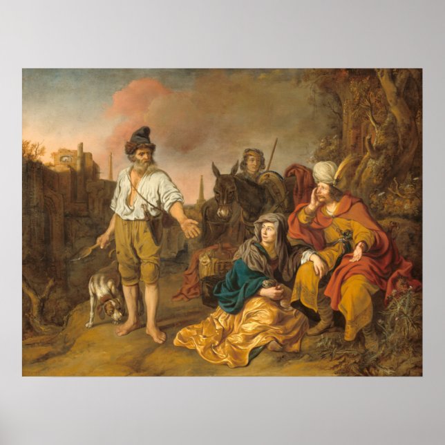 Levite, Gibeah - van den Eeckhout Fine Art Poster (Front)