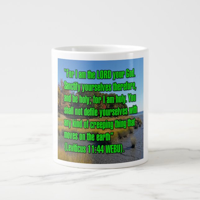 Leviticus 11:44 WEBU Mug (Front)