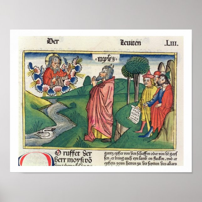 Leviticus 1 1-7 The Law of Offerings, from the 'Nu Poster (Front)