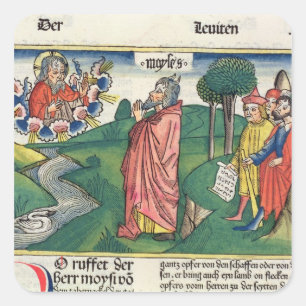 Leviticus 1 1-7 The Law of Offerings, from the 'Nu Square Sticker