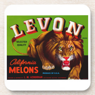 Levon California Melons Coaster
