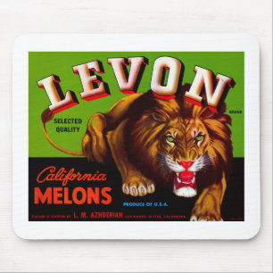 Levon California Melons Mouse Mat