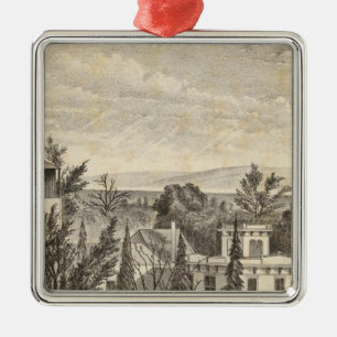 Lewelling res, farm metal tree decoration