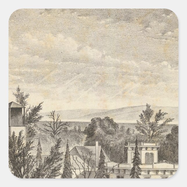 Lewelling res, farm square sticker (Front)