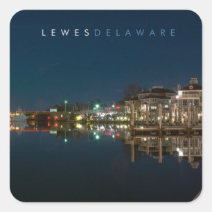 Lewes Delaware. Square Sticker
