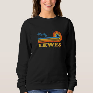 Lewes Delaware Summer De Tropical Lewesian Floral  Sweatshirt