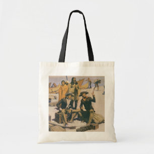 Lewis and Clark at the Columbia River Tote Bag