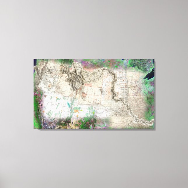 Lewis and Clark Canvas Print (Front)