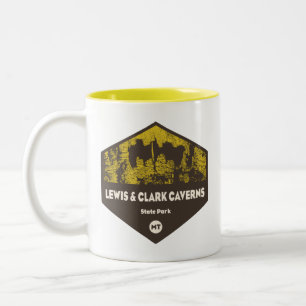 Lewis and Clark Caverns State Park Montana Two-Tone Coffee Mug