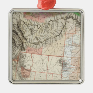 Lewis and Clark Metal Tree Decoration