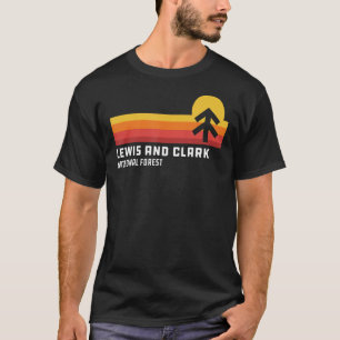 Lewis And Clark National Forest Great Falls Montan T-Shirt