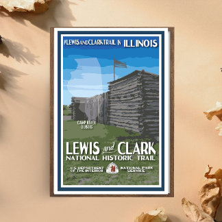 Lewis and Clark National Historic Trail Poster 