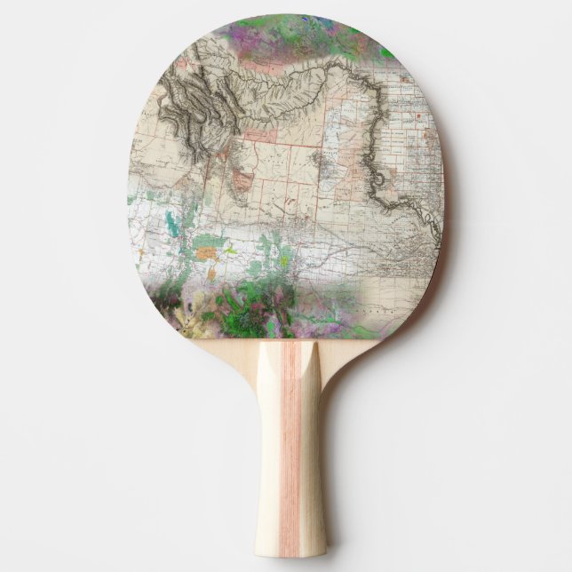 Lewis and Clark Ping Pong Paddle (Front)