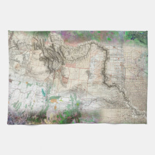 Lewis and Clark Tea Towel