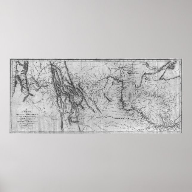 Lewis and Clark's Expedition Poster (Front)