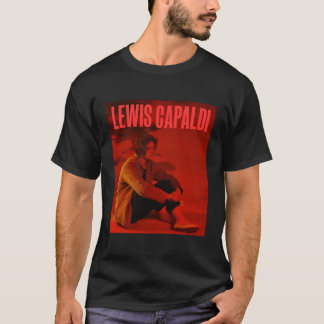 Lewis Capaldi Â€“ Album Cover Red Text T-Shirt
