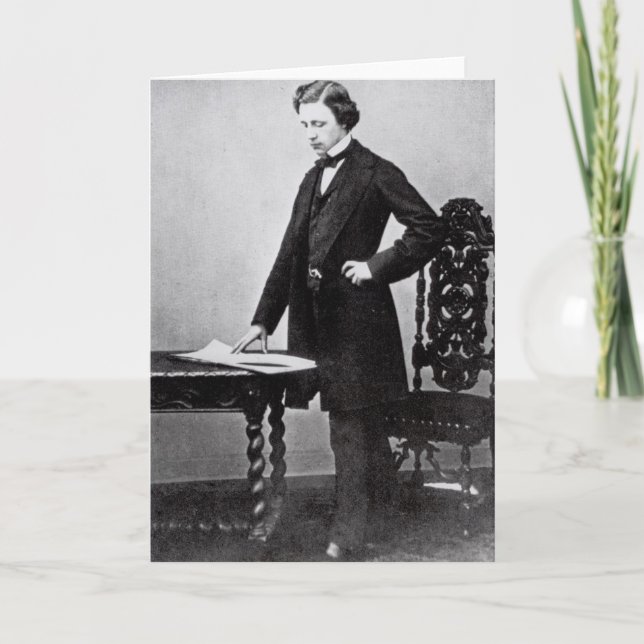 Lewis Carroll  aged 29 Card (Front)